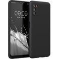 thumbnail image 1 of Étui Compatible avec Samsung Galaxy A03s - Étui en Silicone TPU Souple et Mince - Noir Mat, 1 of 5