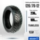 thumbnail image 2 of Llanta Para Moto Motometa  120/70-12 58J 6PR Tubeless P6020, 2 of 4
