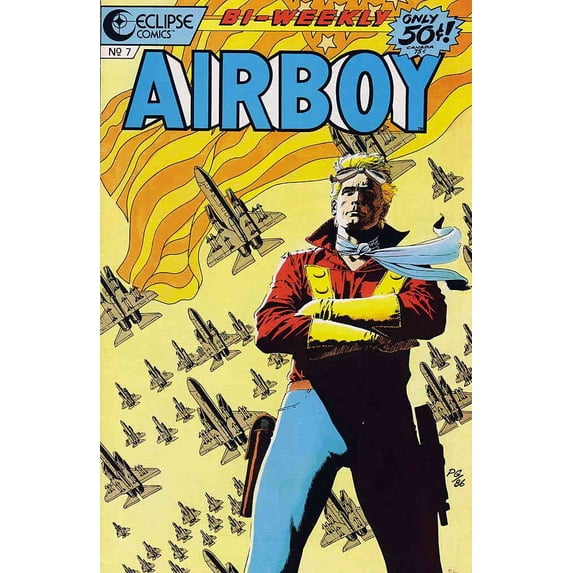Airboy #7 VF ; Eclipse Comic Book