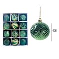 thumbnail image 2 of 12 Pcs Christmas Ball Ornaments Compatible With Xmas Tree Decor 2.36" Reusable Gift Box Compatible With Holiday And Party, 2 of 5