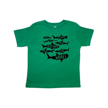 

Inktastic Types of Sharks Gift Toddler Boy or Toddler Girl T-Shirt