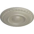 thumbnail image 3 of Ekena Millwork 15 3/4"OD x 1 3/8"P Artis Ceiling Medallion (Fits Canopies up to 6 7/8"), Hand-Painted Pearl White, 3 of 5