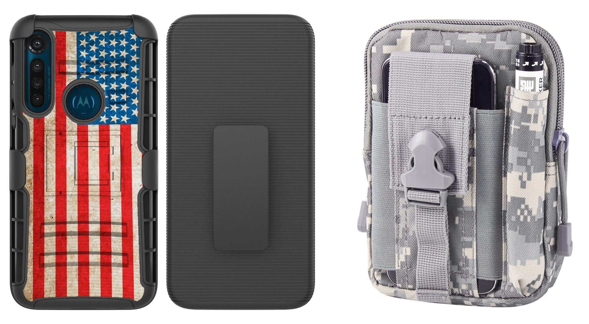 Bemz Armor Motorola Moto G Power (2020) Case Bundle Heavy
