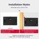 thumbnail image 4 of 2Pcs Solar Wall Lights Outdoor Waterproof LED Solar Lamp for Garden Balcony Yard Street Decor Lamps, 4 of 5