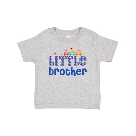 

Inktastic Blue Toy Train Little Brother Gifts Gift Baby Boy T-Shirt