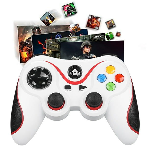 Controlador Juego Inalámbrico BT para PC Gamepad V8 2.4G Android/iOS/PC/PS3/Switch