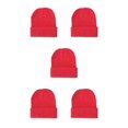 thumbnail image 2 of Minnieouse Gorros Gorros con puños de punto Uisex Sombrero Skullcap Protección para la cabeza Hip Hop Accesorios casuales Regalos Invierno Type2 NO2, 2 of 6