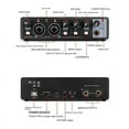 thumbnail image 2 of Sound Card Studio Record Professional USB Audio Interface Sound Equipment 48V Phantom for Recording Red, 2 of 10