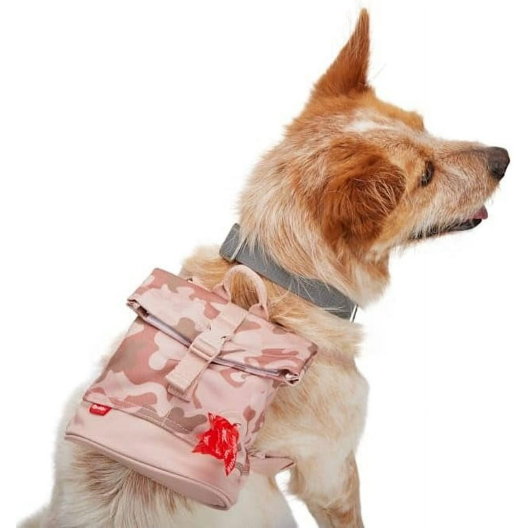 Camo dog backpack deals