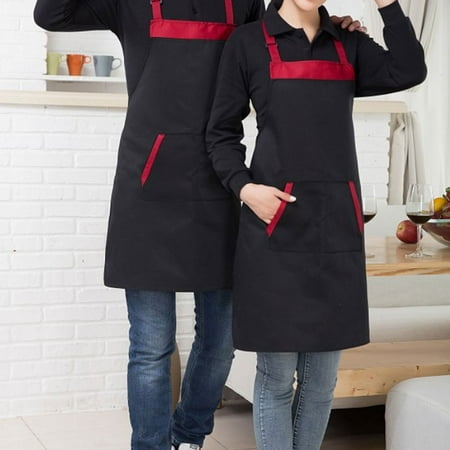 

Kitchen Apron Comfortable Apron For Women Men Black