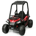 thumbnail image 4 of Gymax 12V Batter Powered Kids Ride on Car UTV Truck w/ Remote Control Music MP3 Red, 4 of 10