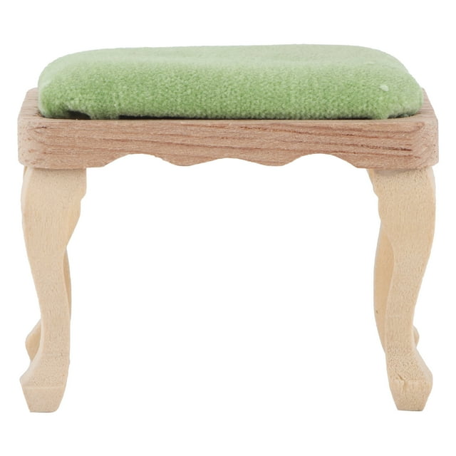 Dollhouse Stool Furniture, Durable Traditional Design Dollhouse Stool For Doll Lovers For Doll House Decoration
