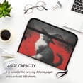 thumbnail image 6 of WOBOGO Black Hat Cow Cat Expanding File Folder Letter Size Accordion Filing Organizer 13 Pocket Separate Organ Pocket, 6 of 7