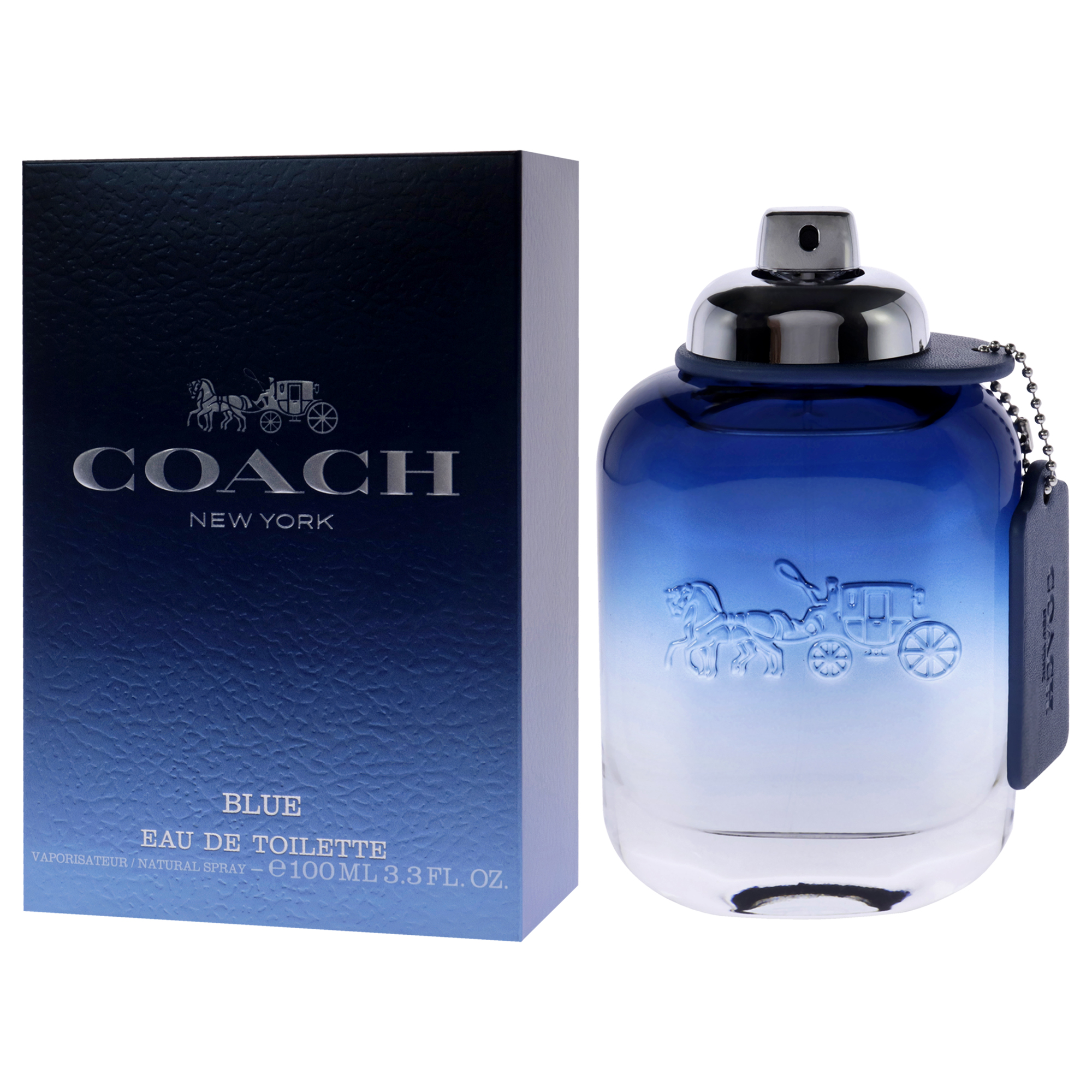 Coach Blue Eau De Toilette for Men, 3.3 oz photo 3