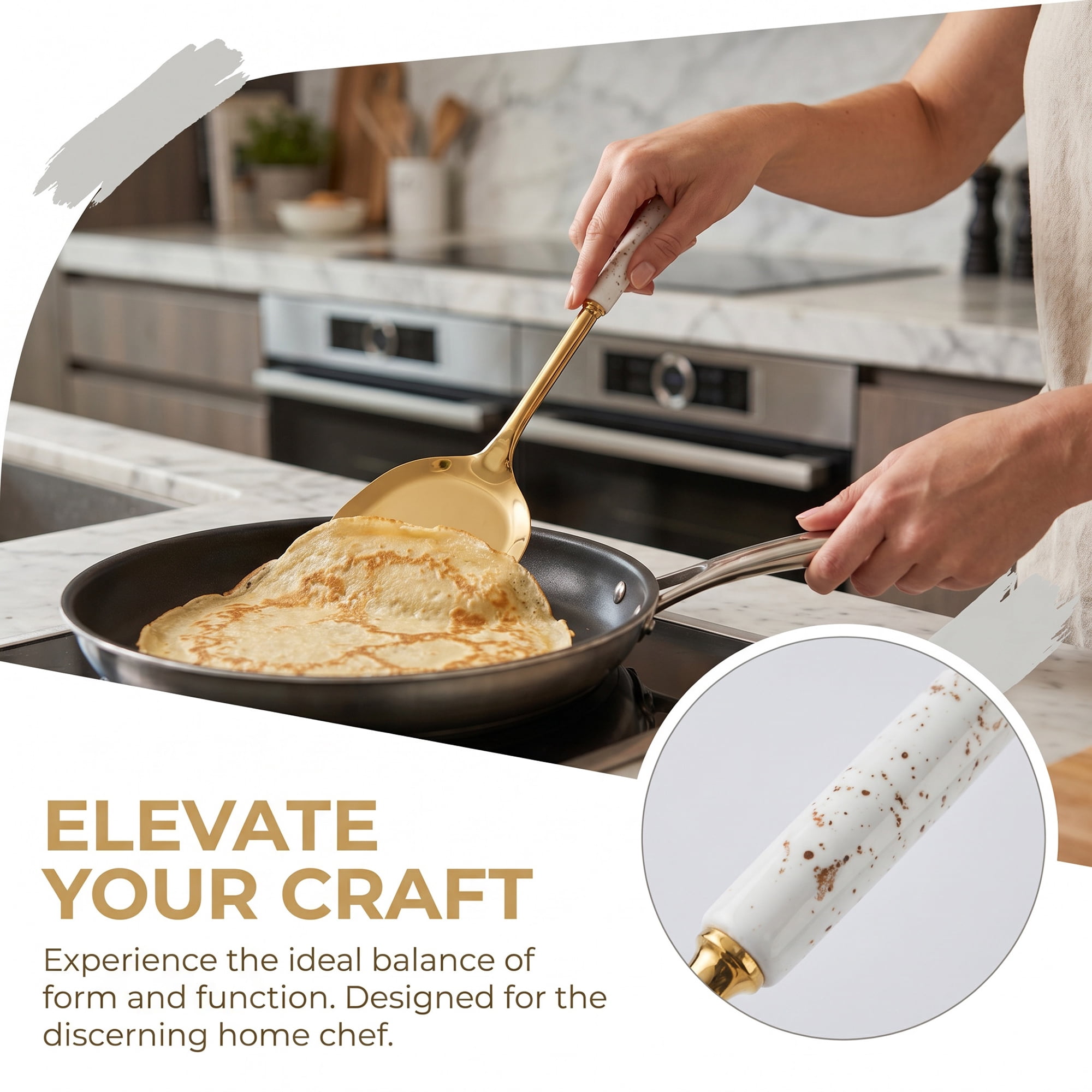 Unique Bargains Essential Kitchen Gadgets Cooking Utensil Set with Silicone White B 7pcs