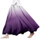 thumbnail image 1 of Falda larga cruzada de lino estampada para mujer: cintura elástica, corte en A, falda boho de playa con estampado de estilo vacacional, 1 of 4