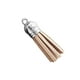 thumbnail image 2 of Inteprter 28 piezas bolsa Keychian creativo delicado llavero colgante borlas artesanía decoración DIY accesorio para bolsos llaves Artesanía Beige obscuro Inteprter HA059646-17B, 2 of 6