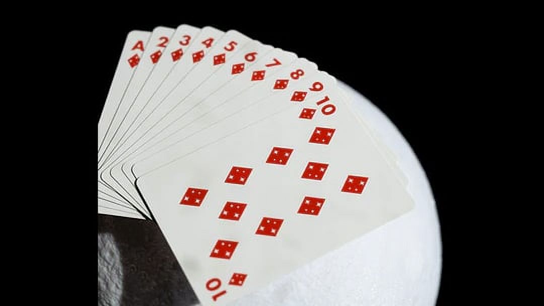 NASA Foil “Meatball” Logo Playing Cards