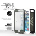 thumbnail image 4 of iPhone 6 Plus 5.5" Case with Built-in Screen Protector [Outdoor Series](Apple iPhone 6S Plus 5.5") (Encased) (Green), 4 of 6