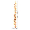 thumbnail image 2 of Hytrove Guirnalda Colgante Con Hojas De Arce Y Ratán Artificial Para Interior Y Exterior, 2 of 6