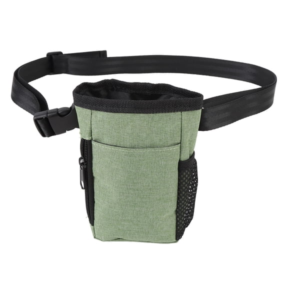 Riousery Portable Dog Training Treat Pouch Multifunction Oxford Cloth Doggy Treat Snack Bag for Outdoor Walking Training, 6.5 inches / 16.5 cm Height