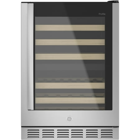 Ge Profile Pws06dsp Profile 24  Wide 44 Bottle Capacity Built-In/Free Standing Wine Cooler