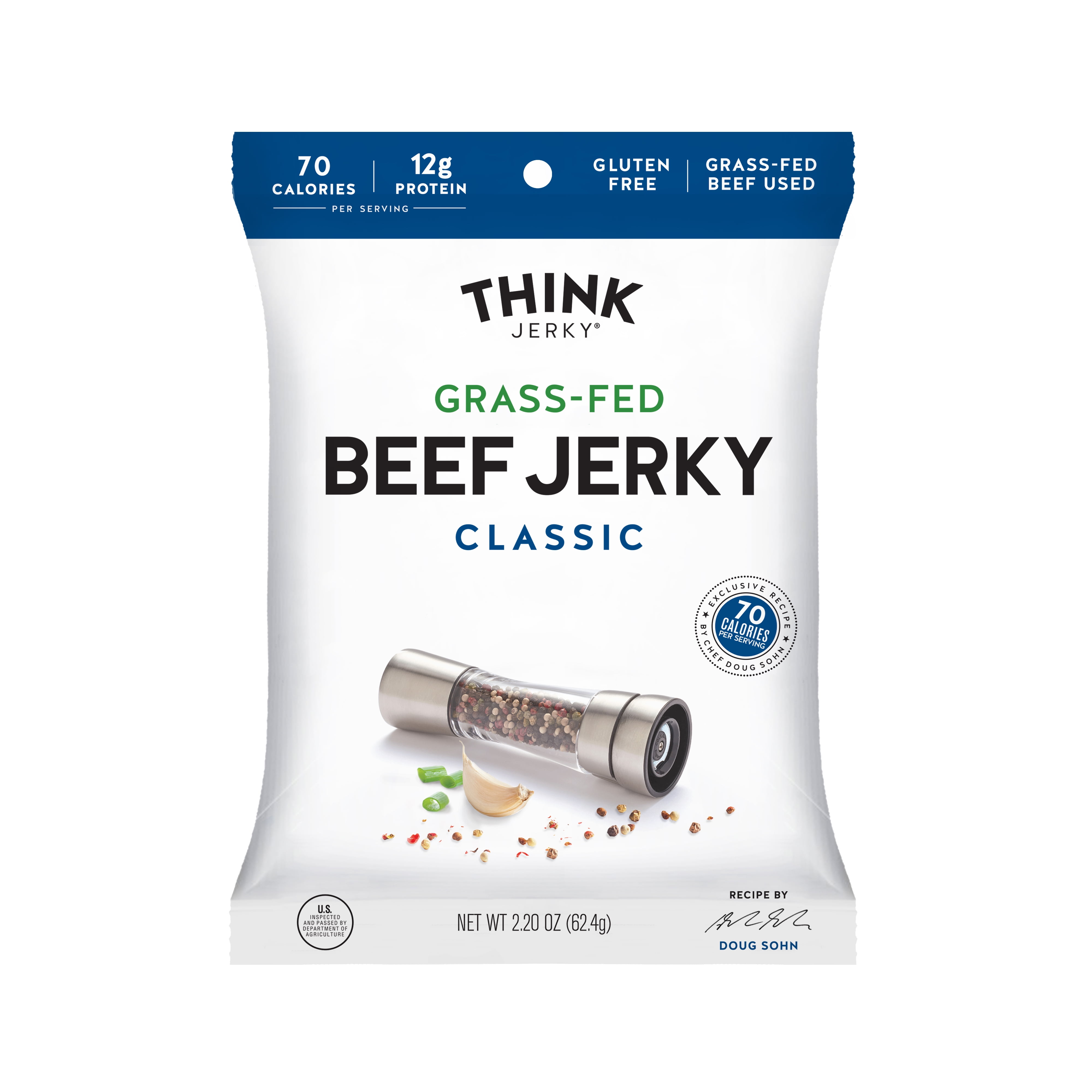 Think Jerky Classic 2.2oz Bag