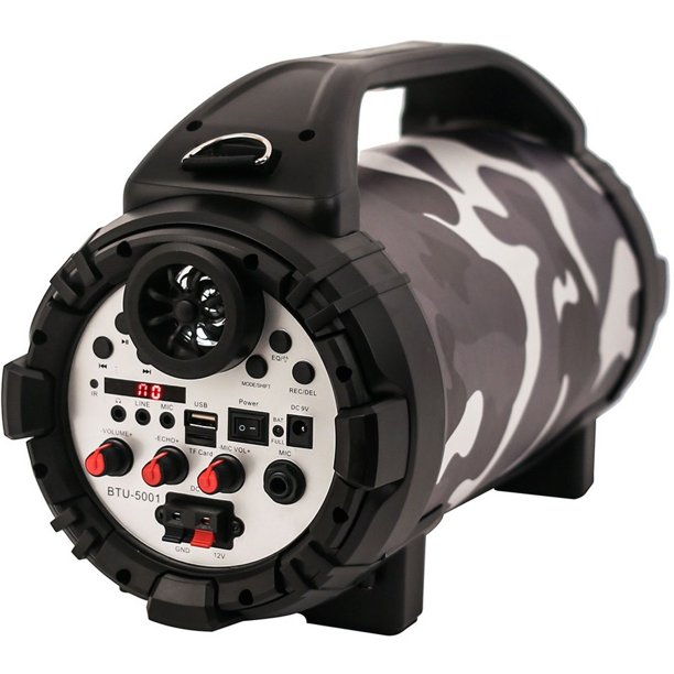 Blackmore 750W Portable Rechargeable Bluetooth Speaker with Mic Input