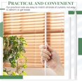 thumbnail image 2 of 2 Ensembles de Baguettes de Remplacement pour Stores de 24 Pouces avec Crochet, Ouvre-Stores Horizontals pour Fenêtres, Pièces de Stores, Baguettes de Rideaux Blanches Mini, 2 of 7