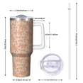 thumbnail image 5 of Camouflage 40oz Tumbler– Stainless Steel Insulated Tumbler with Handle and Straw, Large Capacity Travel Cup for Hot & Cold Drinks, 5 of 6