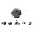 thumbnail image 6 of QB-30A Professional Tripods Head Camera Ball Head Mount 360°Panoramic-view Universal Ballhead for DSLR Tripods Monopod, 6 of 8