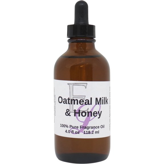 Oatmeal Milk and Honey Fragrance Oil by Eclectic Lady, 4 oz, Premium Grade Fragrance Oil