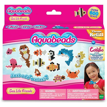 Aquabeads Sea Life Friends Theme Refill  Walmart.com