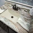 thumbnail image 3 of Great Point Collection Nantucket Sinks 18 Inch X 12 Inch Undermount Ceramic Sink In Bisque UM-18x12-B, 3 of 5