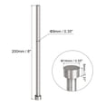thumbnail image 2 of Straight Ejector Pins, 9mm Dia 65Mn Steel Round Tip Punch 200 Length for Mechanical, 2 of 5