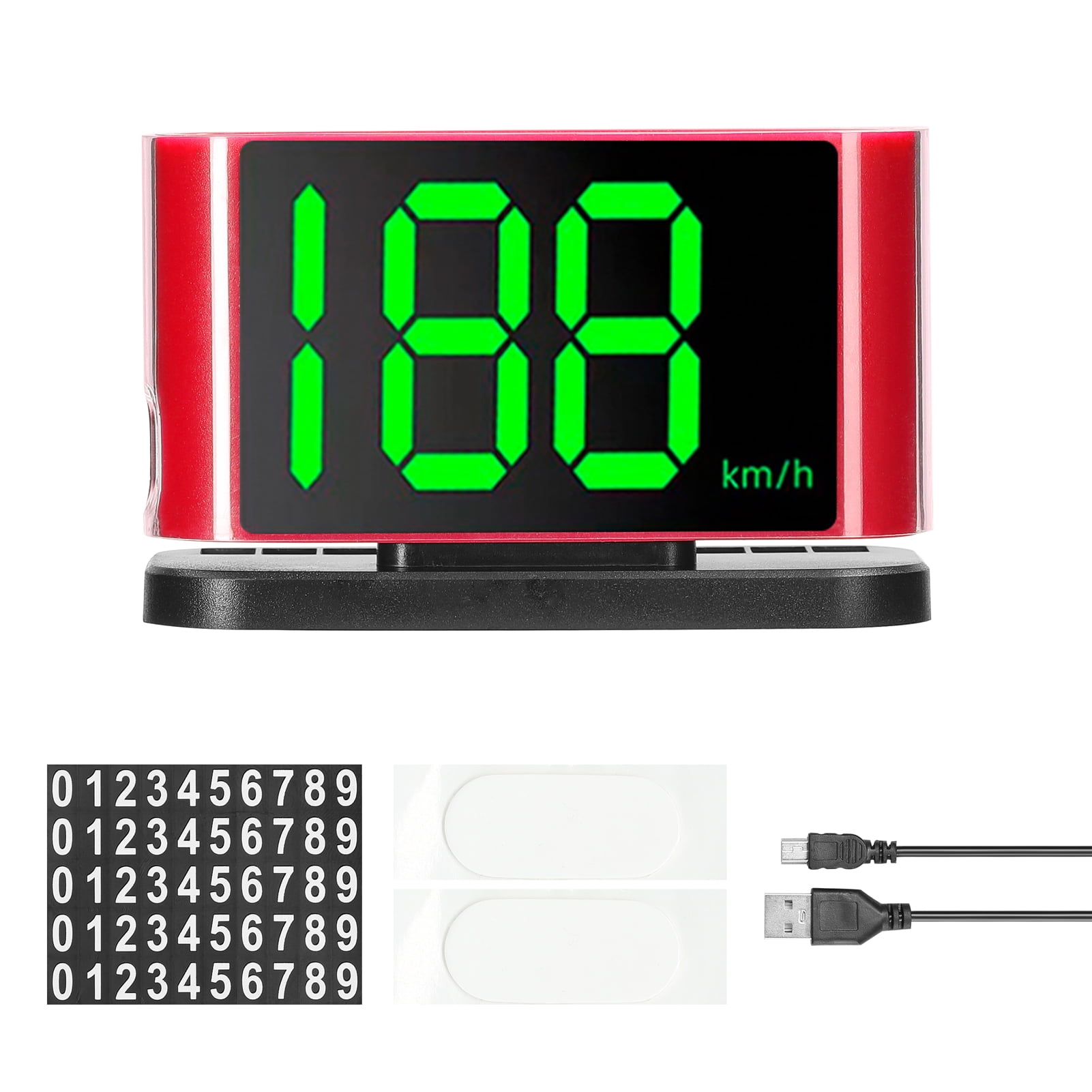 GoolRC Car HUD Headup Display Digital Speedometer with Large Font