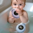 thumbnail image 4 of ZMKIAG Baby Bath Thermometer with LED Display, Floating Seal Toy, 2-in-1 Water Safety Sensor for Infants, Bath Tub Temperature Monitor, Cute Floating Baby Bath Toy, 4 of 5