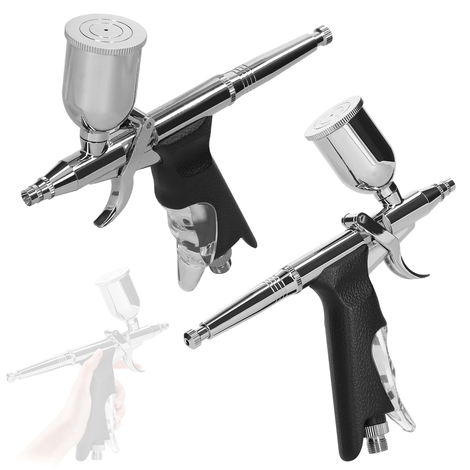 Aibecy Professional 0.3mm Airbrush Multi-purpose for Car Model DIY Makeup Painting Cake Decorating 15CC Pigment Cup Use