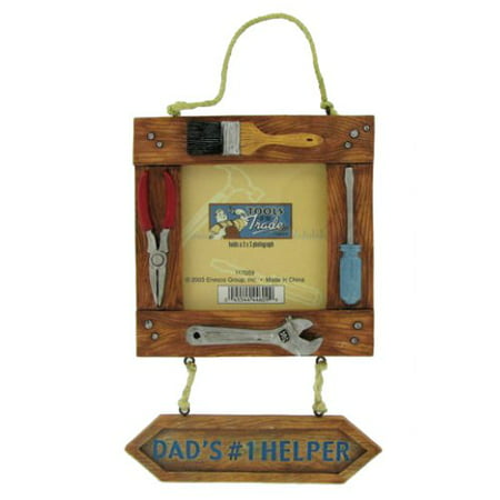 Enesco Mr. Fix It Dad's #1 Helper Picture Frame (Best Fixed Gear Frame For The Money)