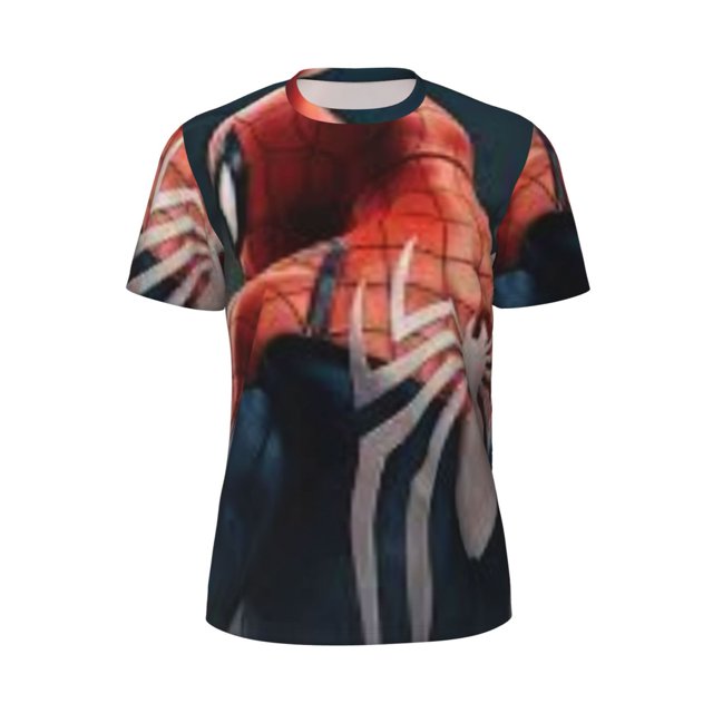Spider-Man Men's Lightweight Short Sleeve T-Shirt - 90g Flat Fabric