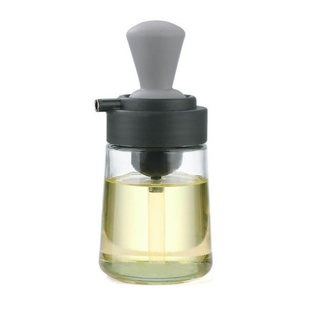 

Oil Bottle Dispenser With Brush Olive Oil Kitchen Cooking Baking BBQ Frying