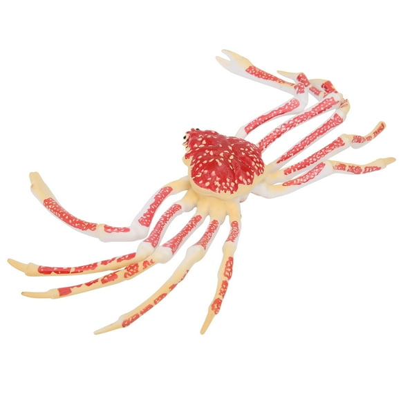 Qiilu Simulated Crab Model Decoration Children Plastic Sea Animal Toys Kid Gift Home Party Decor