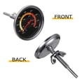 thumbnail image 4 of MERRYHAPY Ultra Fast Digital Thermometer Stainless Steel for Home Bbq Grilling, 4 of 6