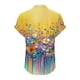 thumbnail image 5 of Vestidos Casuales Para Mujer, Blusas De Mujer De Moda Camiseta informal de manga corta con cuello en V y botones para mujer, 5 of 5