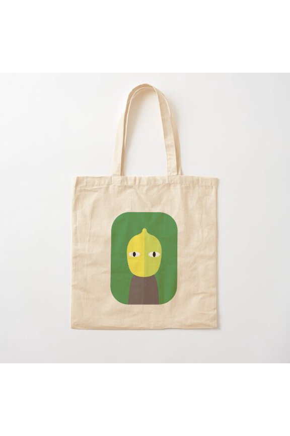 Adventure Time Lemongrab Canvas Tote Bags, Reusable Shopping Bag