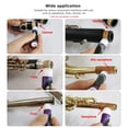 thumbnail image 4 of Cork Grease Saxophone Clarinet Flute with White  10 Tubes for Woodwind Instruments Accessory, 4 of 7
