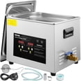 thumbnail image 1 of 15L Upgraded Ultrasonic Cleaner (600W Heater,360W Ultrasonic) Professional Digital Lab Ultrasonic Parts Cleaner with Heater Timer for Glass Dental Instruments Cleaning, 1 of 7