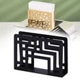 thumbnail image 6 of Colcolo Napkin Holder Stainless Steel Modern for Countertops Restaurant Picnic Table Black, 6 of 8