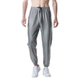 thumbnail image 1 of Men's Casual Scale Print Drawstring Pocket Leggings Trousers with Comfortable Fit and Modern Style, 1 of 6