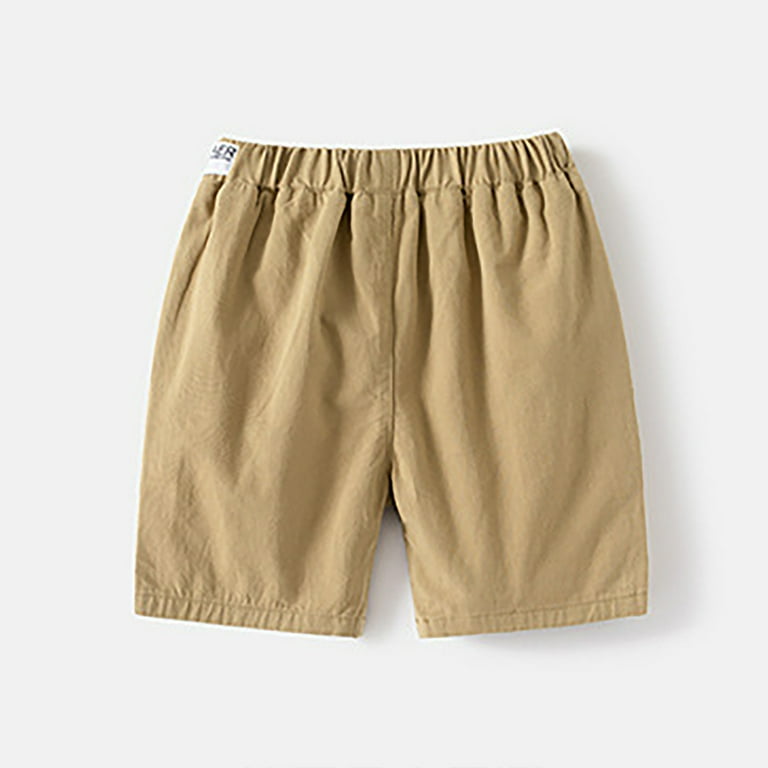 Povozer Toddler Boys' Bottoms Cargo Shorts Casual Shorts for Kids
